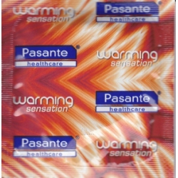 Презерватив Pasante Warming Sensation-розігріваючі